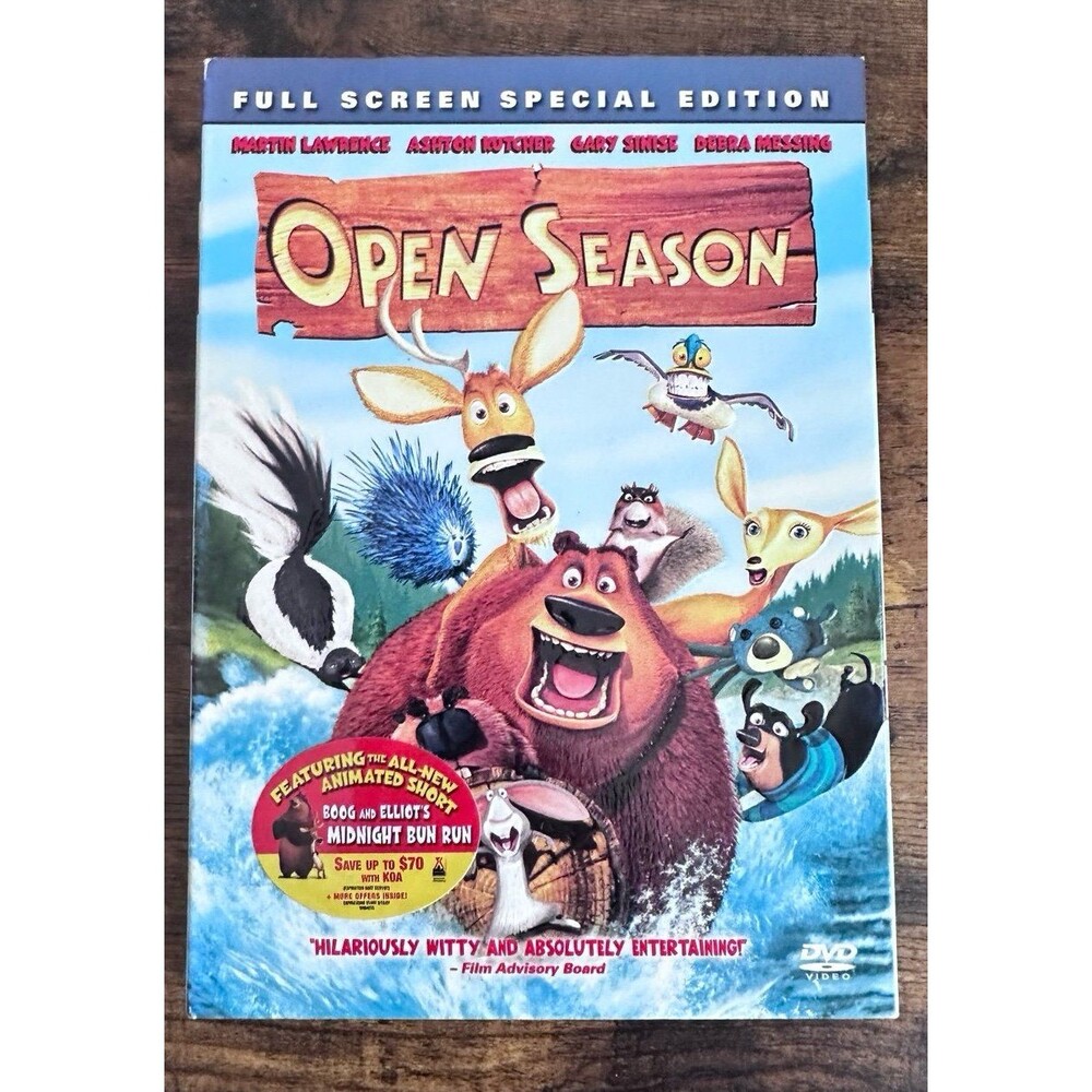 Open Season (DVD, 2009, Full Frame)